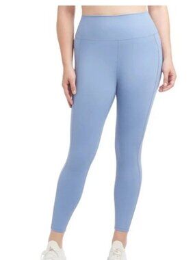 NWT Danskin Women’s XXL Blue Lightweight Leggings Activewear